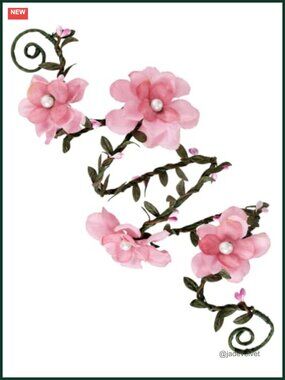 Renaissance Fairy Floral Arm Wrap Elf Bracelet Costume Accessory